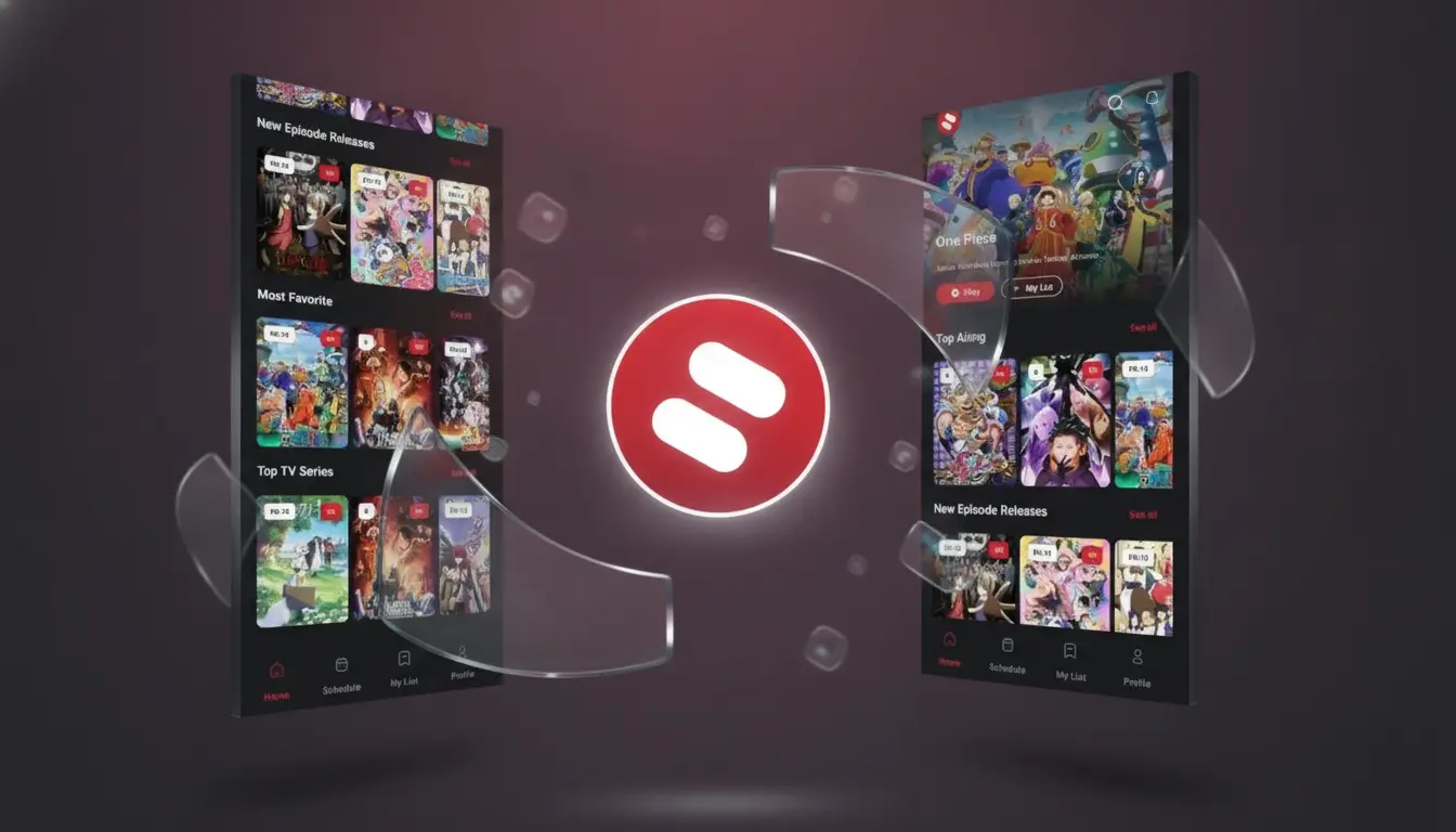 Anilab anime streaming app running on Android and iPhone
